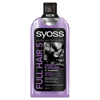 Syoss Full Hair 5 Density & Volume Szampon 500 ml