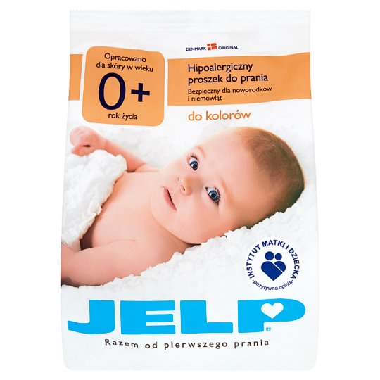 JELP 0+ Hipoalergiczny proszek do prania do kolorów 1,12 kg (14 prań)