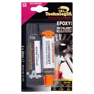 Technicqll Metalowy klej naprawczy epoksydowy 2 x 20 ml