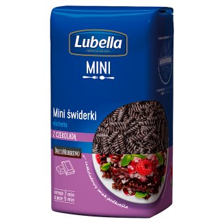 Lubella Makaron mini świderki z czekoladą elichette 400 g