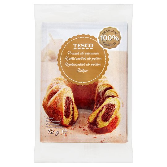 Tesco Proszek do pieczenia 6 x 12 g