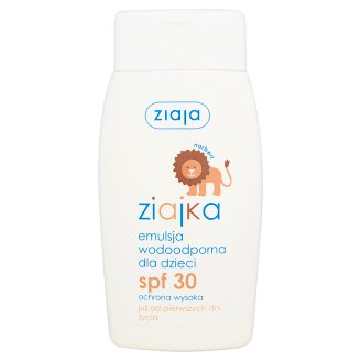 Ziaja Ziajka Emulsja wodoodporna dla dzieci już od pierwszych dni życia SPF 30 125 ml