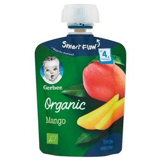 Gerber Organic Deserek Mango po 4. miesiącu 90 g