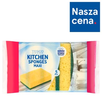 Tesco Gąbki kuchenne 5 sztuk