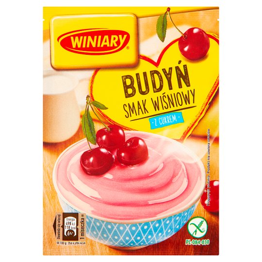 Winiary Cherry Flavour Pudding with Sugar 60 g