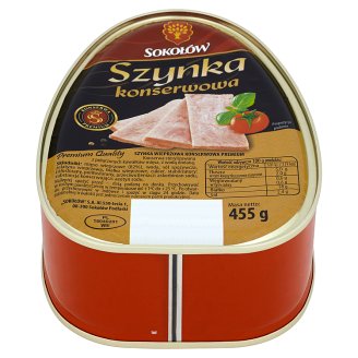Sokołów Szynka konserwowa Premium 455 g