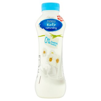 Tesco Kefir naturalny 0% 450 g