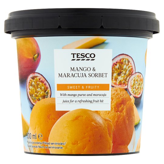 Tesco Mango & Maracuja Sorbet 500 ml