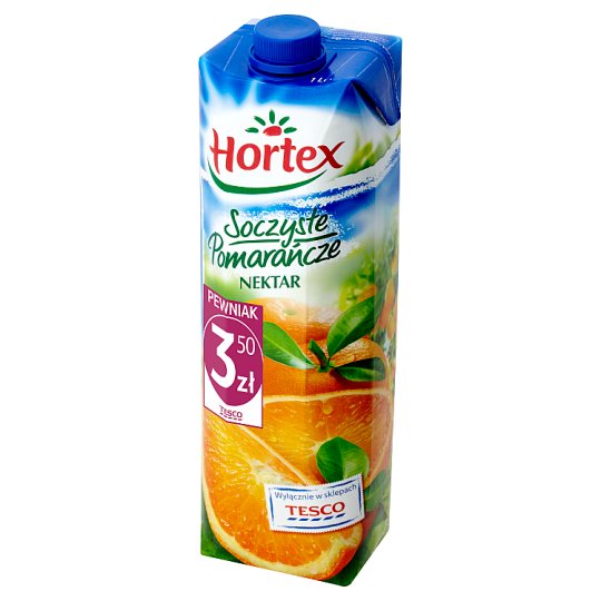 Hortex Soczyste Pomarańcze Nektar 1 l