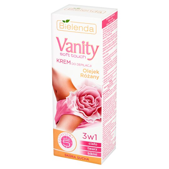 Bielenda Vanity Soft Touch Krem do depilacji olejek różany 100 ml