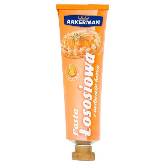 Aakerman Pasta łososiowa z wędzonego łososia 100 g