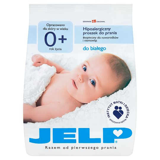 JELP Fresh Soft Hipoalergiczny proszek i środek zmiękczający do prania odzieży dziecięcej 1,12 kg