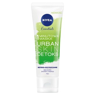 NIVEA Essentials Urban Skin Detoks 1 minutowa maska 75 ml
