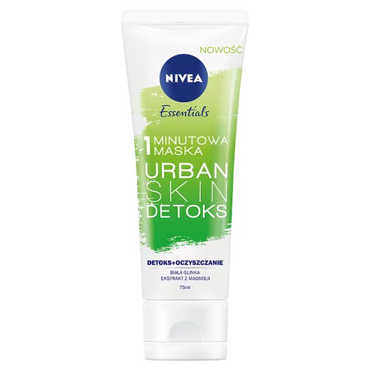 NIVEA Essentials Urban Skin Detoks 1 minutowa maska 75 ml