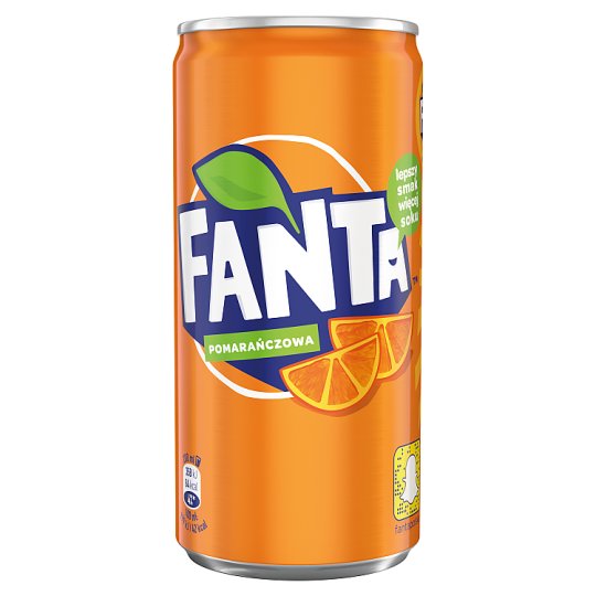 Fanta Pomarańczowa Napój gazowany 200 ml