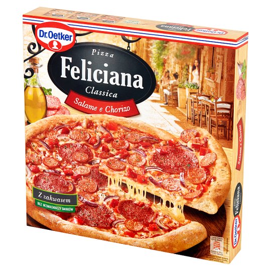 Dr. Oetker Feliciana Classica Salame e Chorizo Pizza 320 g