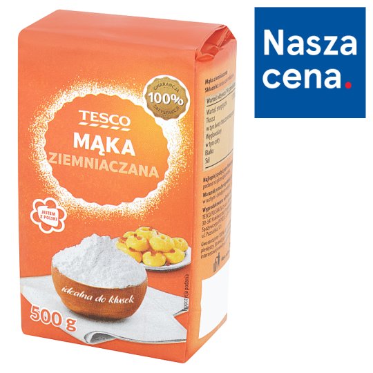 Tesco Mąka ziemniaczana 500 g