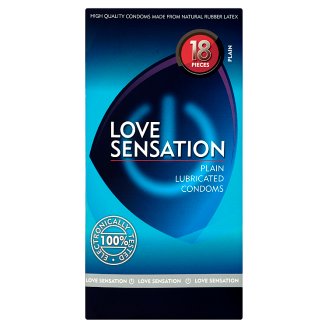 Love Sensation Prezerwatywy gładkie 18 sztuk