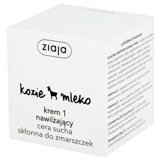 Ziaja Kozie mleko Krem 1 nawilżający cera sucha skłonna do zmarszczek 50 ml