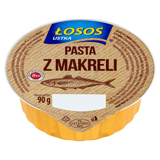 Łosoś Ustka Mackerel Paste 90 g