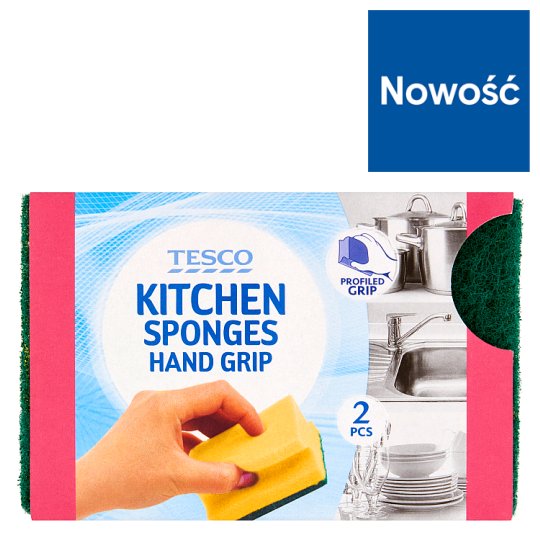 Tesco Gąbki kuchenne 2 sztuki