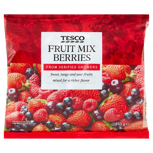 Tesco Mieszanka owocowa 450 g