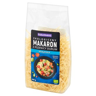 NaturAvena Ekologiczny makaron z pszenicy durum krajanka 250 g