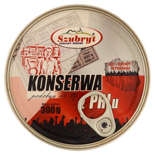 Szubryt Konserwa podobna do tej PRLu 300 g