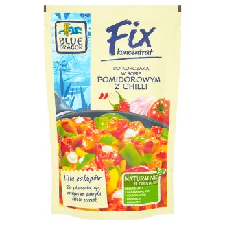Blue Dragon Fix koncentrat Kurczak w sosie pomidorowym z chilli 145 g
