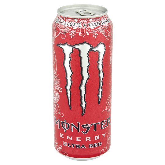 Monster Energy Ultra Red Gazowany napój energetyczny 500 ml