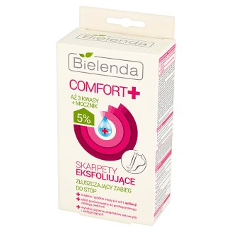 Bielenda Comfort Skarpety eksfoliujące Złuszczający zabieg do stóp 2 x 20 ml