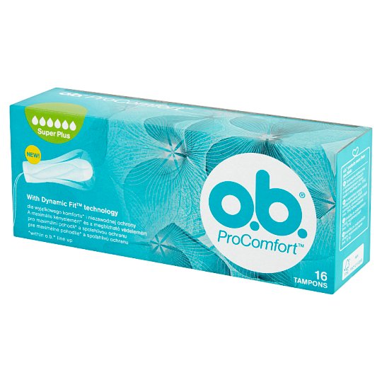 O.B. ProComfort Super Plus Tampony 16 sztuk
