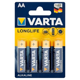 Varta Longlife AA LR6 1,5 V Bateria alkaliczna 4 sztuki
