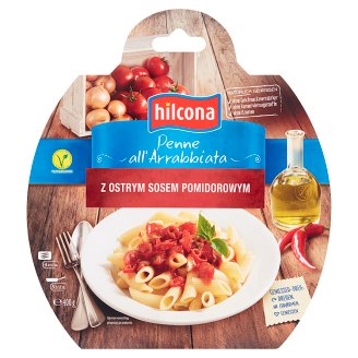 Hilcona Penne all' Arrabbiata z ostrym sosem pomidorowym 400 g