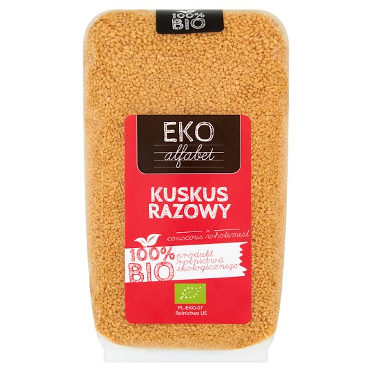 Eko alfabet Kuskus razowy 400 g
