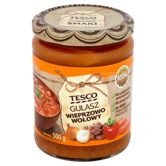 Tesco Gulasz wieprzowo wołowy 500 g