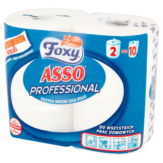 Foxy Asso Professional Ręcznik kuchenny 2 rolki