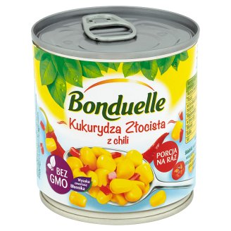 Bonduelle Kukurydza Złocista z chili 165 g