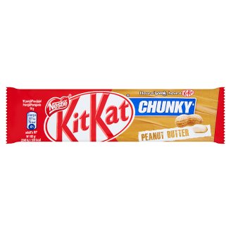 KitKat Chunky Peanut Butter Paluszek waflowy w mlecznej czekoladzie 42 g