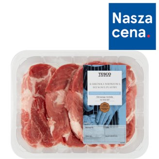 Tesco Grill Karczek wieprzowy bez kości plastry 400 g