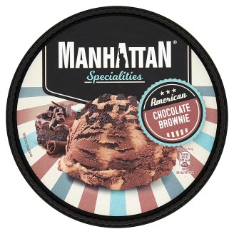 Manhattan Specialities Chocolate Brownie Ice Cream 1000 ml