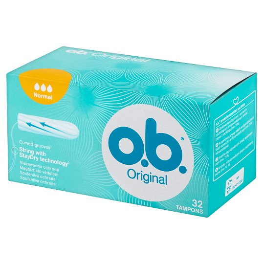 O.B. Original Normal Tampony 32 sztuki