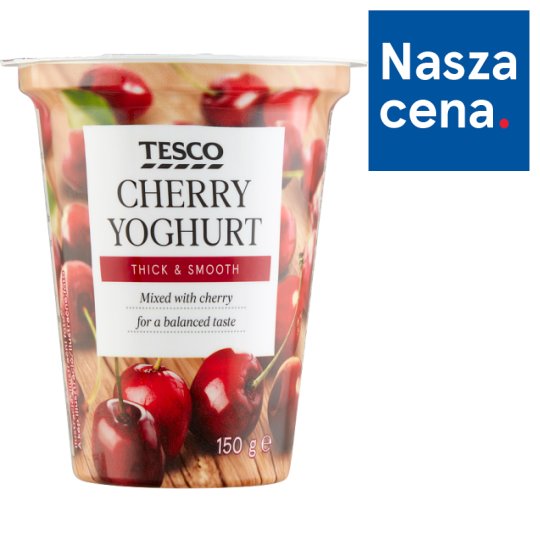 Tesco Jogurt czereśniowy 150 g