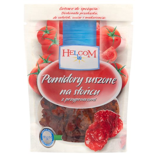 Helcom Pomidory suszone na słońcu z przyprawami 100 g