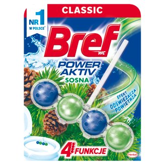 Bref WC Power Aktiv Pine Zawieszka do muszli WC 50 g