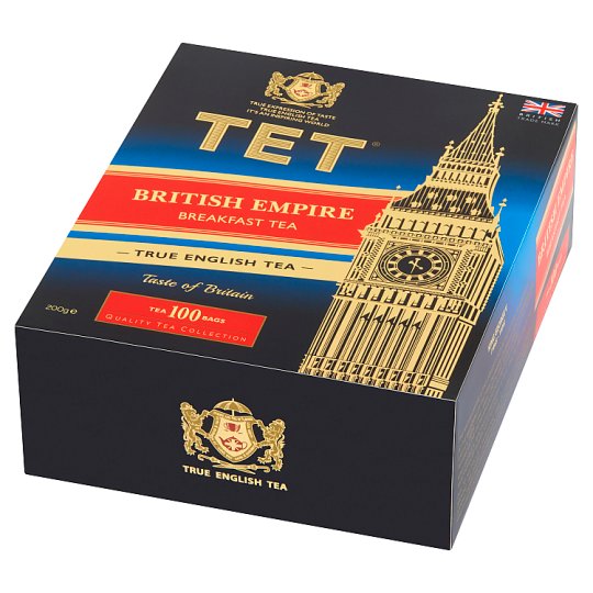 TET British Empire Herbata czarna 200 g (100 x 2 g)