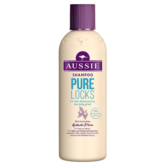 Aussie Pure Locks Szampon 300 ml, do włosów zmęczonych