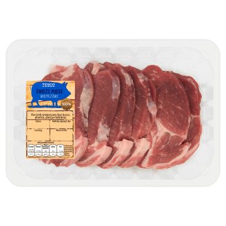 Tesco Karczek wieprzowy bez kości plastry porcja rodzinna 800 g