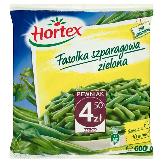 Hortex Fasolka szparagowa zielona 600 g