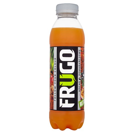 Frugo Pomarańczowe Napój wieloowocowy niegazowany 500 ml